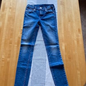 True Religion Halle Mid Rise Super Skinny
